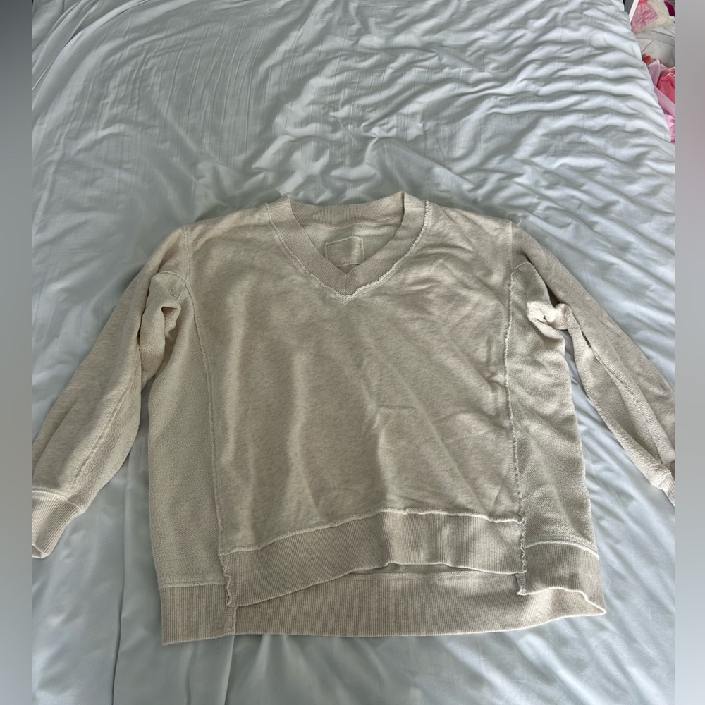 aerie sweater very over sized